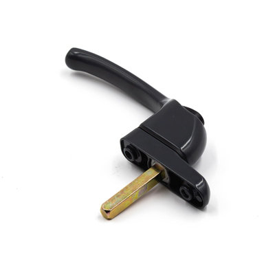 Armis Cranked Window Handle - Left, Anthracite Grey, 40mm
