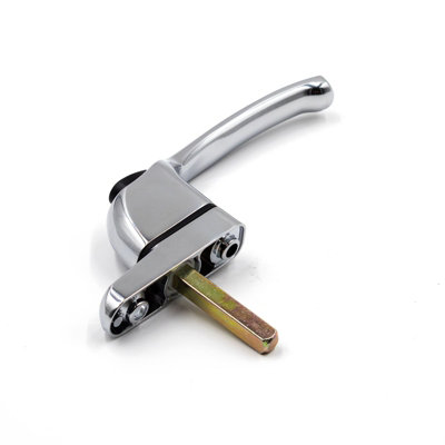 Armis Cranked Window Handle - Right, Chrome, 40mm