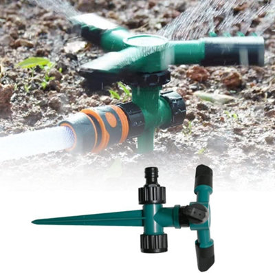 Armo 360 Degree Automatic Rotating Sprinker Pack Of 2 Garden Watering Irrigation Sprinkler