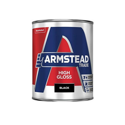 Armstead Trade High Gloss Black 1L