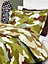 Army Camouflage Reversible Single Duvet Cover and Pillowcase Set