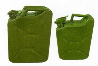 Army Style Steel Jerry Can - 10 Litre