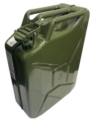 Army style Steel Jerry Can - 20 Litre