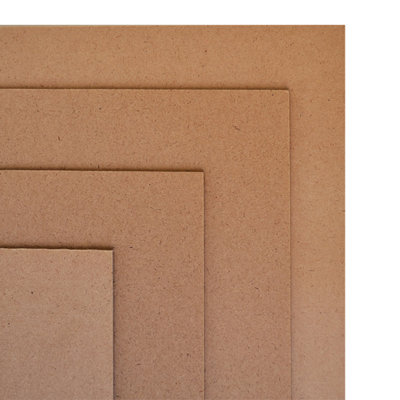 Arranwood Standard Hardboard - 3.2mm - 1220mm x 610mm (4ft x 2ft) - Pack of 2