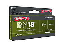 Arrow ABN1820 BN1820 Brad Nails 32mm 18g (Pack 1000) ARRBN1820