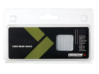 Arrow 1-1/2-Inch Brad Nails - Durable And Versatile