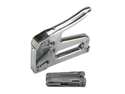 Arrow Arrow AT50 Staple Gun with FREE Multi Tool
