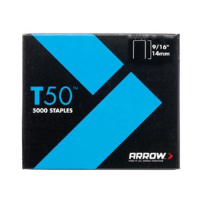 Arrow - T50 Staples 14mm (9/16in) Pack 5000 (4 x 1250)