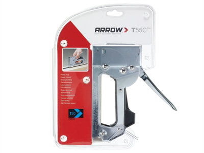 Arrow T55C Chrome Tacker Gun TLB-ARR