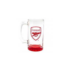Arsenal FC Crest Stein White/Red (One Size)