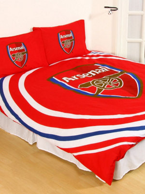 Arsenal double duvet on sale cover