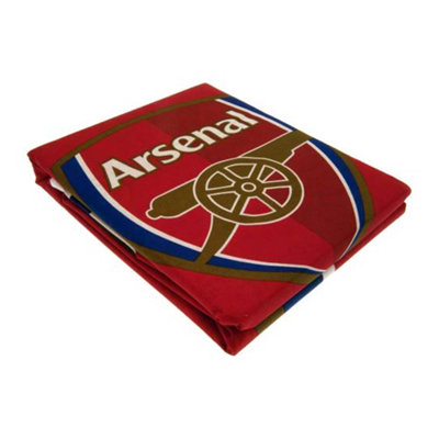 Arsenal FC Pulse Reversible Duvet And Pillow Case Set Red (One Size)