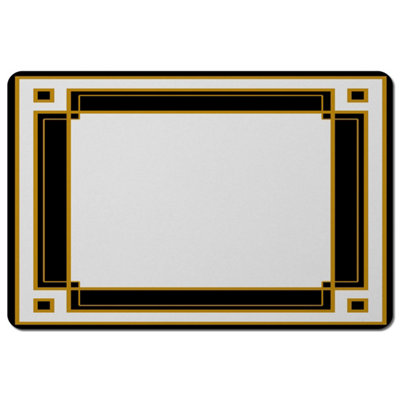 Art Deco Black & Gold (Placemat) / Default Title