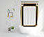 Art Deco Black & Gold (Shower Curtain) / Default Title