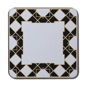 Art Deco Diamond Border (Coaster) / Default Title