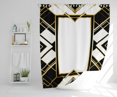Art Deco Frame (Shower Curtain) / Default Title Price Comparisons | Compare The Build