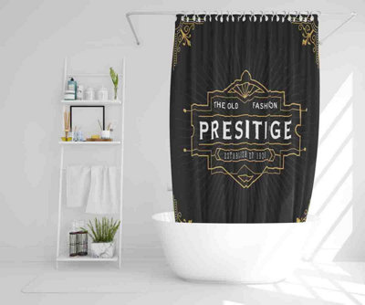 Art Deco Old Fashioned Prestige (Shower Curtain) / Default Title Price Comparisons | Compare The Build