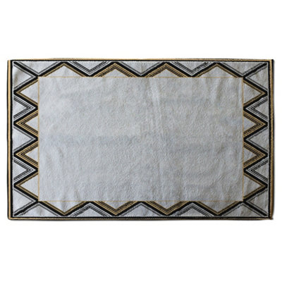 Art Deco Patterned Border (Bath Towel) / Default Title Price Comparisons | Compare The Build