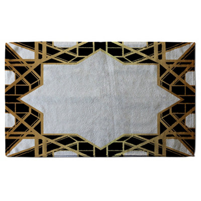 Art Deco Star Border (Bath Towel) / Default Title