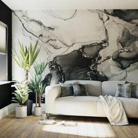 Art For the Home Agate Marble Mono Print To Order Fixed Size Mural