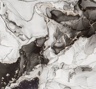 Art For the Home Agate Marble Mono Print To Order Fixed Size Mural