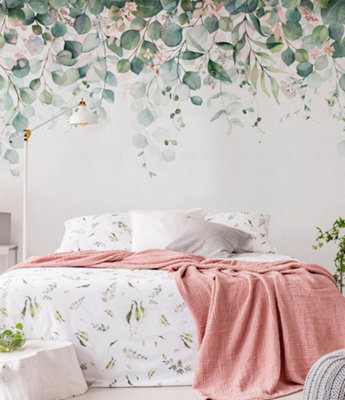 Art for the Home Botanical Cascade Blush Floral Repeatable Fixed Size ...