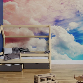 Art For the Home Day Dreamer Pink Blue Print To Order Fixed Size Mural