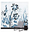 Art for the Home Flower Press Ink Floral Fixed Size Wall Mural