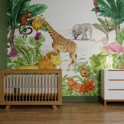 Art For the Home King of the Pride Multi Print To Order Fixed Size Mural