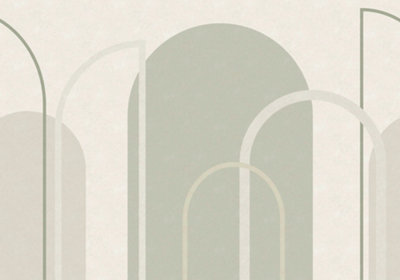 Art For the Home Linear Arch Sage Print To Order Fixed Size Mural