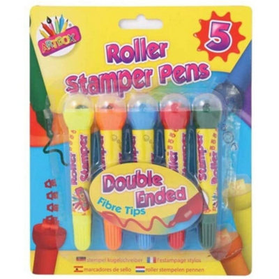 ArtBox Stamp Pen (Pack of 5) Multicoloured (One Size) DIY at B&Q