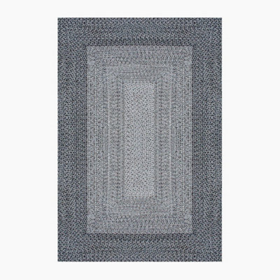 Artemis 290cm x 190cm Weatherproof Indoor and Outdoor Rug in Slate Grey