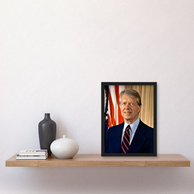 Artery8 39th US President Jimmy Carter Official Portrait Photo Wall Art ...
