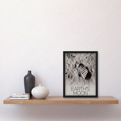 Artery8 NASA Our Solar System Moon Apollo 11 Boot Print Lunar Surface ...