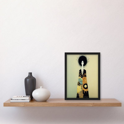 Artery8 Portrait of Beautiful Woman Gustav Klimt Style Dress Wall Art ...