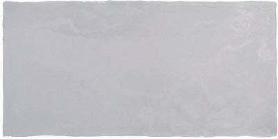 Artesano Grey 75mm x 150mm Ceramic Wall Tiles (Pack of 44 w/ Coverage of 0.5m2)
