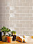 Artesano Stone 75mm x 150mm Ceramic Wall Tiles (Pack of 44 w/ Coverage of 0.5m2)