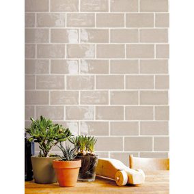 Artesano Stone 75mm x 150mm Ceramic Wall Tiles (Pack of 44 w/ Coverage of 0.5m2)