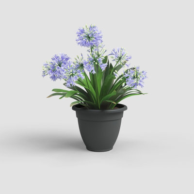 Artevasi Venezia Campana Flowerpot 40cm Anthracite