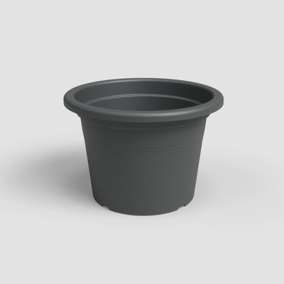 Artevasi Venezia Cilindro Flowerpot 40cm Anthracite