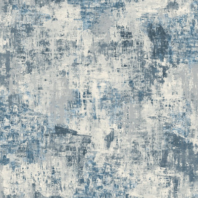 Arthouse Abstract Texture Blue Wallpaper 100192AH