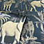 Arthouse Animal Safari Navy Wallpaper