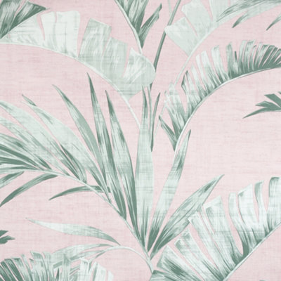 Arthouse Banana Palm Pink/Green Wallpaper