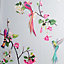 Arthouse Birds of Paradise Grey/Pink Wallpaper