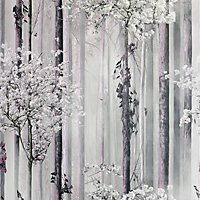 Arthouse Blossom Forest Dusky Pink Wallpaper