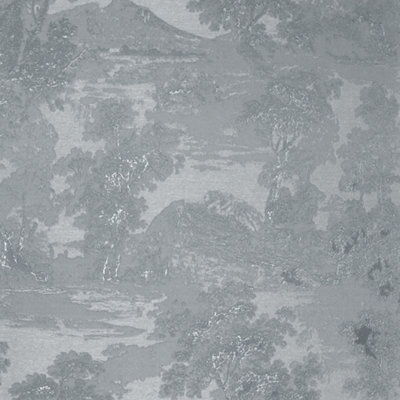 Arthouse Bosco Tree Silver Wallpaper