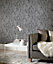 Arthouse Carrara Marble Charcoal Wallpaper