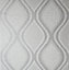 Arthouse Curve Geometric Grey Wallpaper 295101