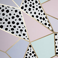 Arthouse Dalmatian Fragment Multi Wallpaper