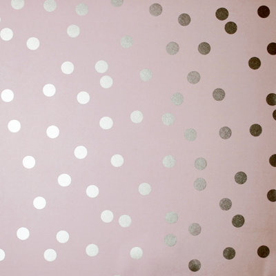 Arthouse Dotty Blush/Rose Gold Wallpaper